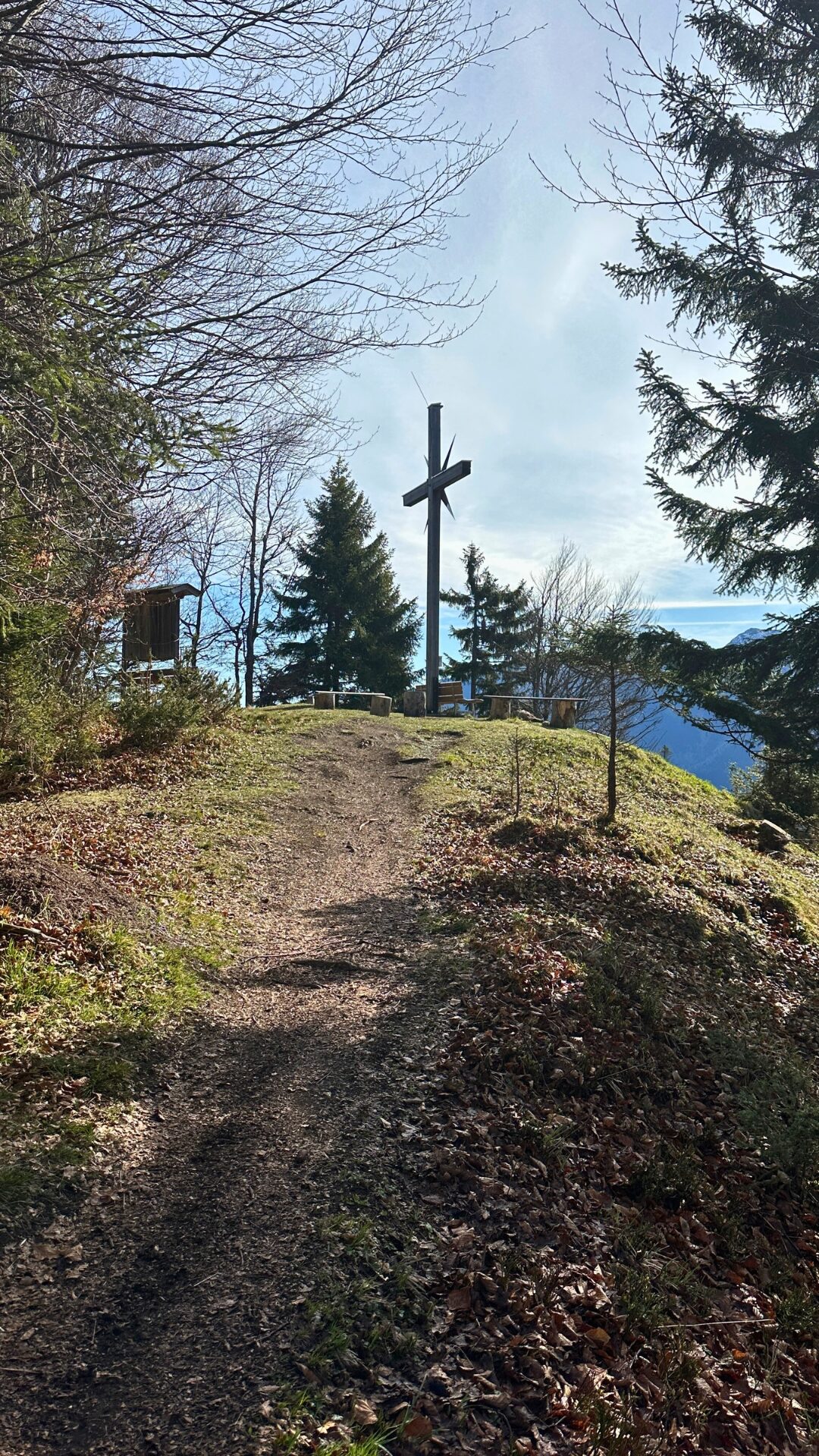 Die letzten Meter zum Gipfel